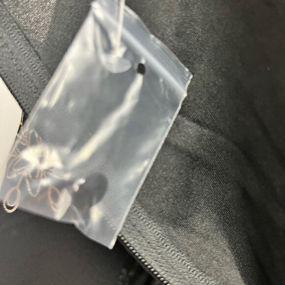 Smak Parlour Black Silver Snowflake Social Climber Caftan - Picture 8 of 12